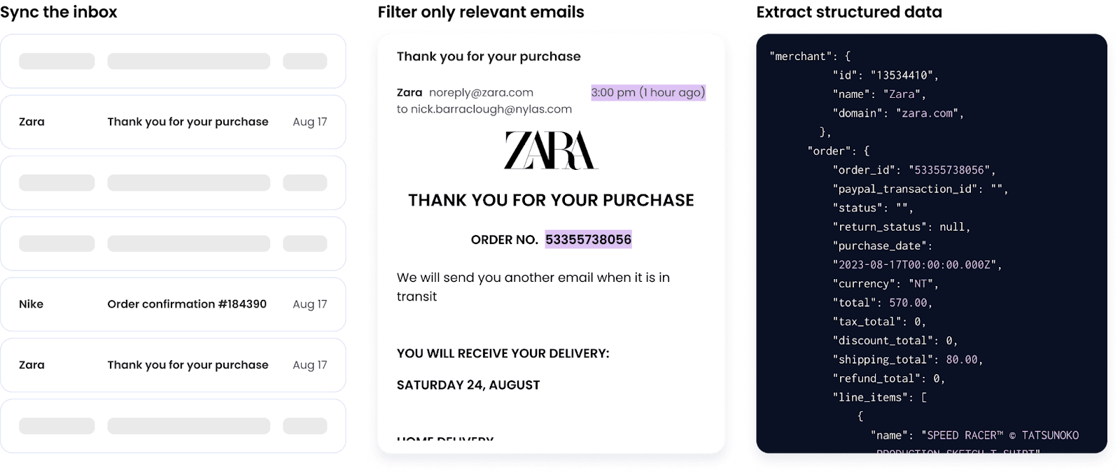Nylas AI Web Scraping