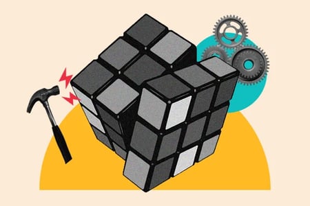 Business owner creates operating model to visualize strategic and operational elements of company