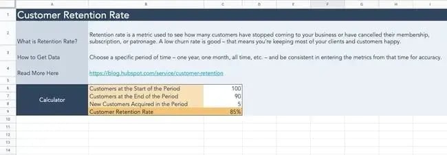 churn rate calculator
