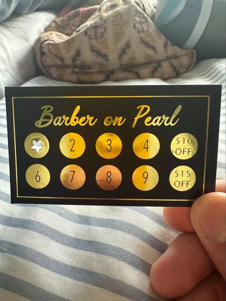 customer loyalty program ideas, punch cards