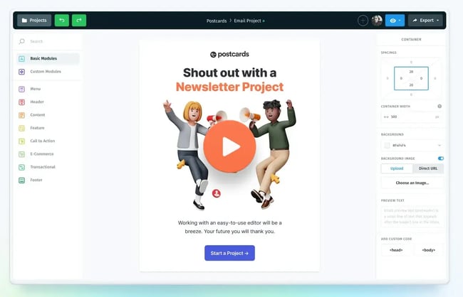 best place to find email newsletter templates, designmodo