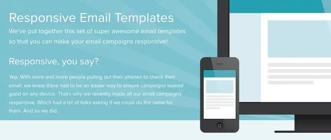 email newsletter template from zurb 