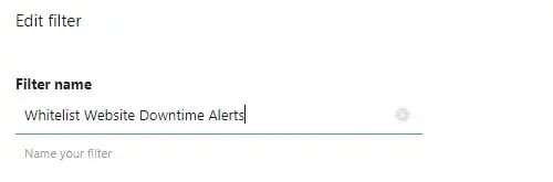   how to whitelist an email in yahoo: name the filter
