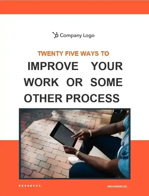 free ebook template, process improvement