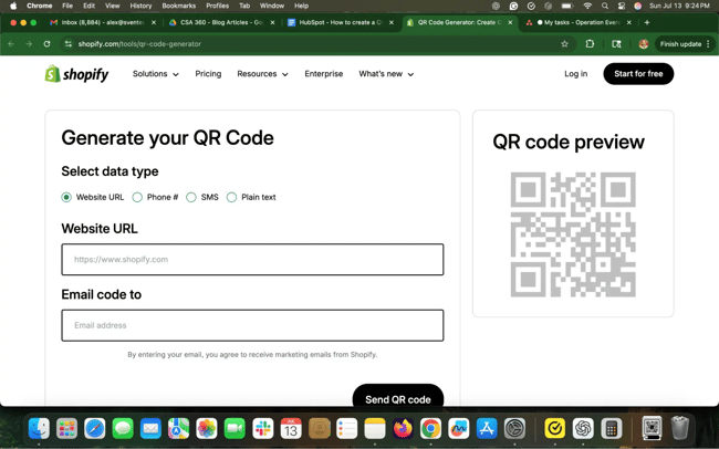 free qr code generator by shopify