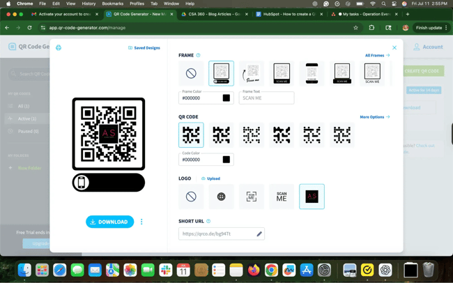 customizing your qr code