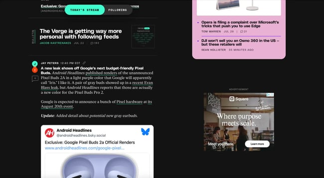  interactive website: lazy loading