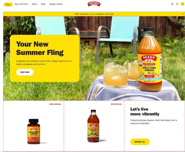 interactive website: bragg