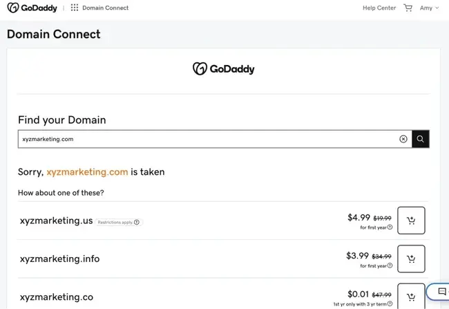set up domain in hubspot and go daddy