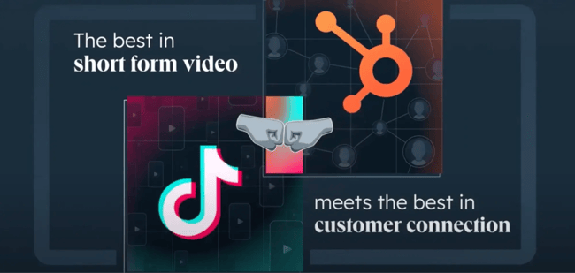 hubspot x tiktok co-branding