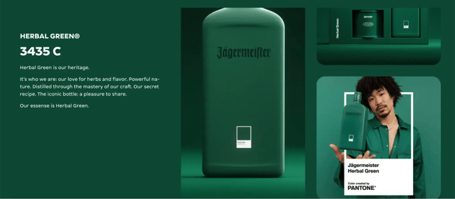 J?germeister & Pantone co-branding 