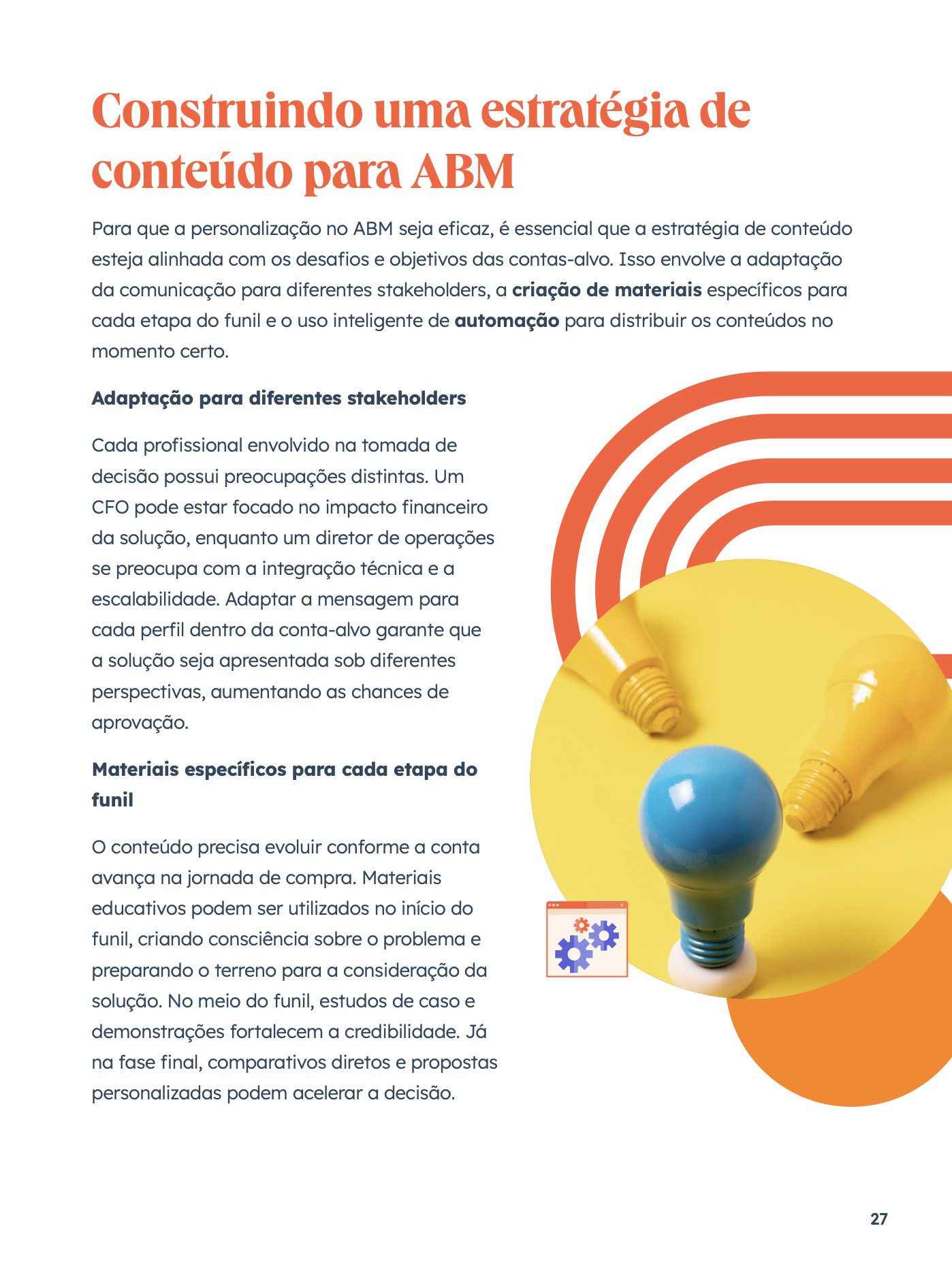 Construindo uma estratégia de conteúdo para ABM