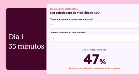 Dia 1 - AEO Challenge