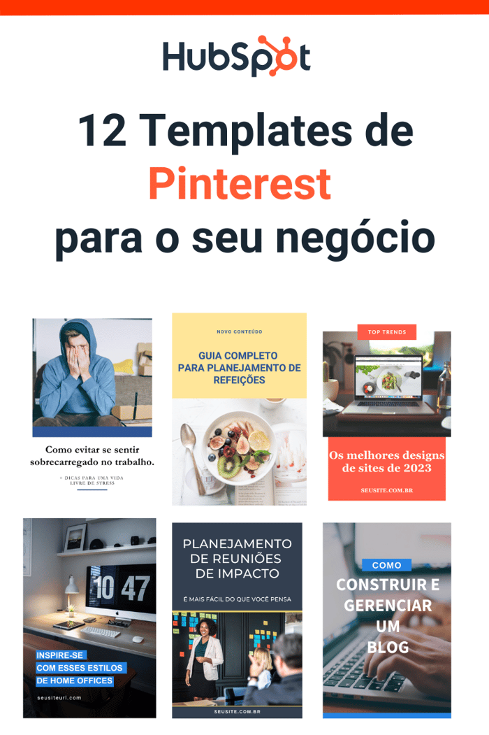 Template de Pinterest Capa