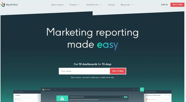 PPC Management Tools, dashthis