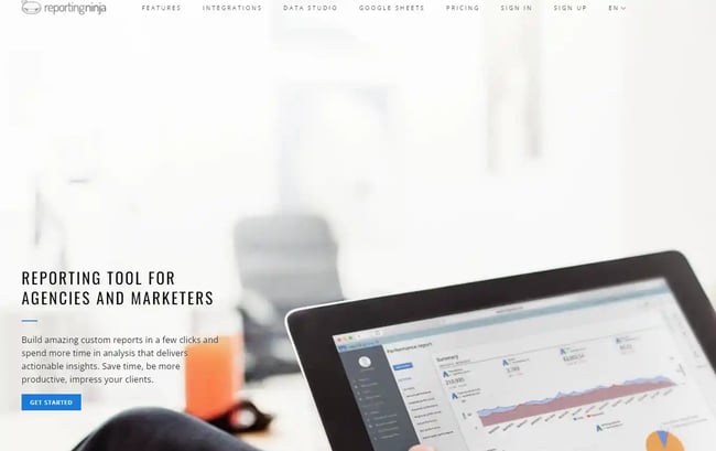PPC Management Tools, reporting ninja