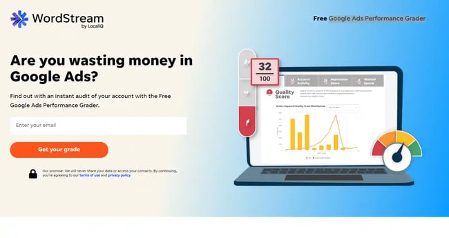 PPC Management Tools, wordstream google ads