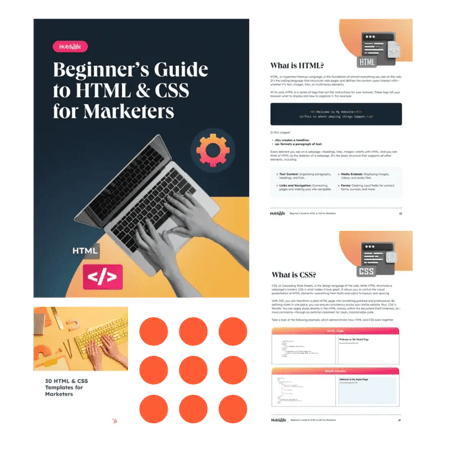 HubSpot's Beginner's Guide to HTML & CSS for Marketers