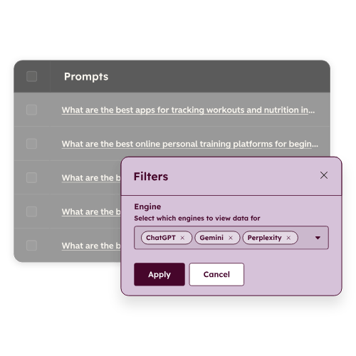 Prompts screenshot