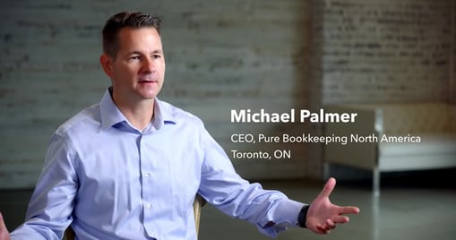 Picture of Michael Palmer, CEO of Pure Bookkeeping North America
