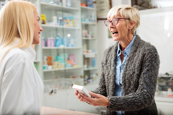 business owner responding to a customer complaint in person