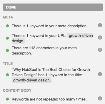 SEO Optimization for Growth-Driven Design