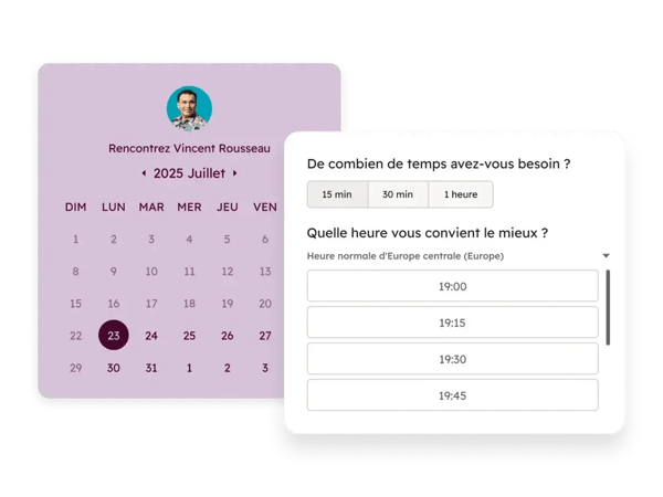 Sales Hub - Meeting Scheduling Feature_fr
