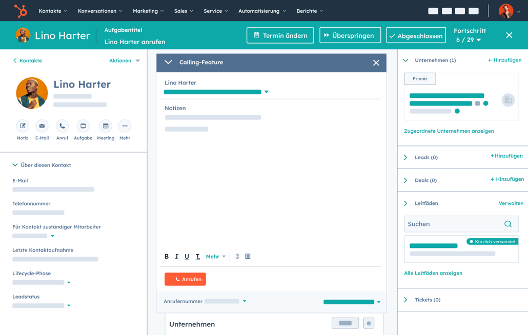 Sales Hub Call Queue-DE