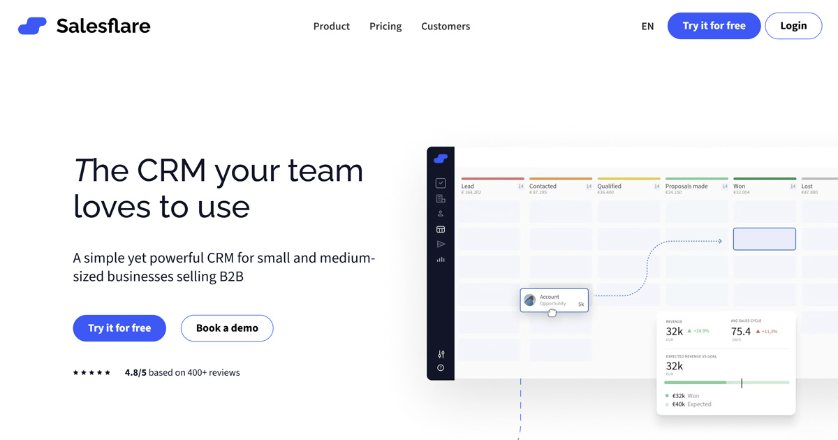 Salesflare CRM