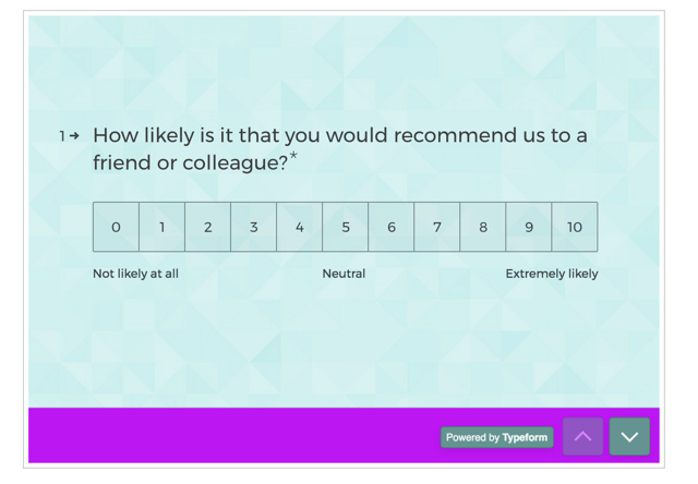 customer satisfaction typeform survey