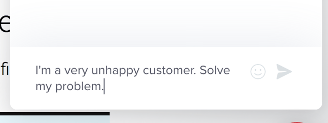 customer satisfaction unhappy customer chat