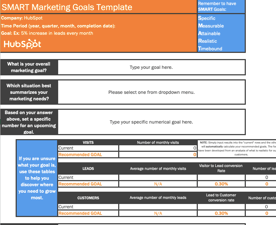 Smart Goals Template