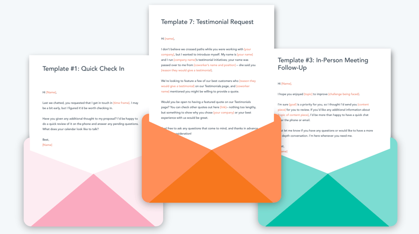 Sales and Marketing Email Templates for Startups