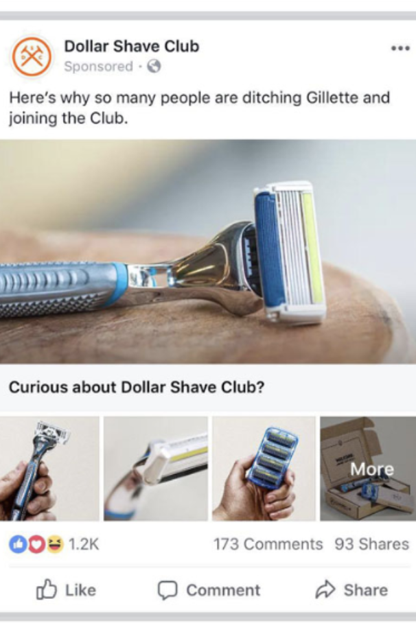 facebook ad example