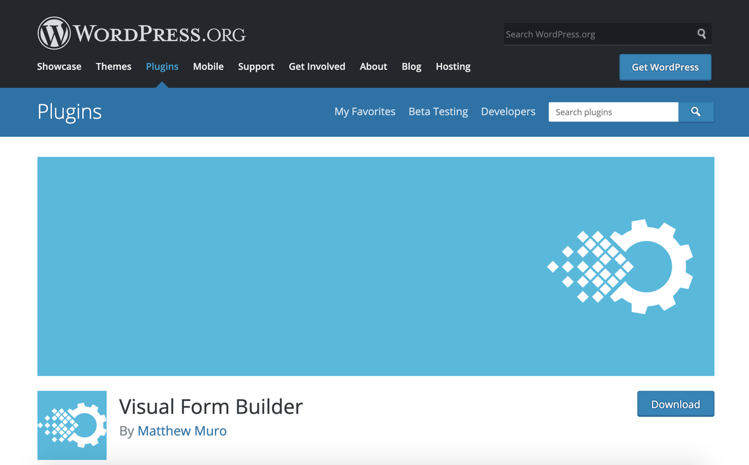 visual form builder wordpress contact form plugin