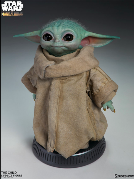 Baby Yoda figurine