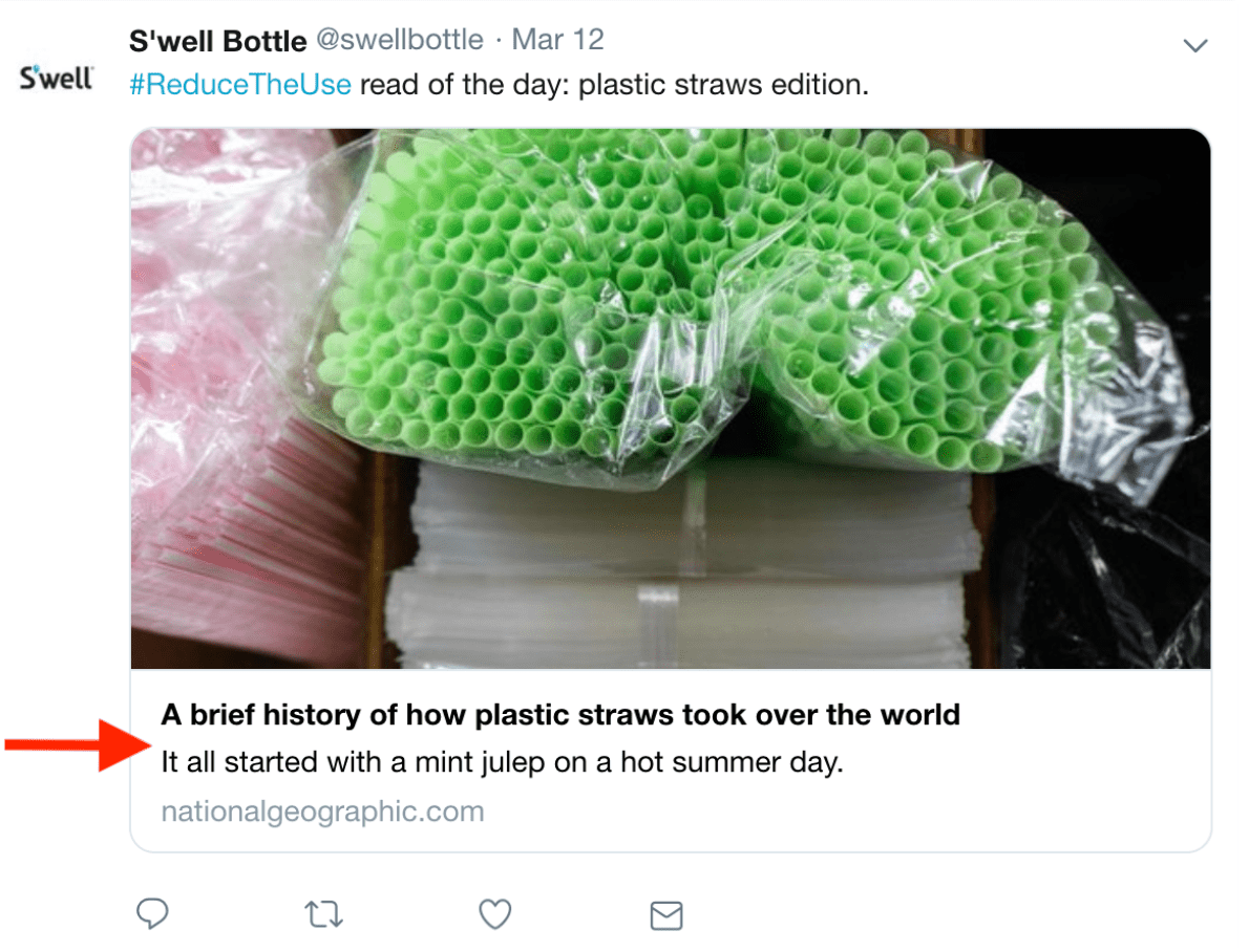 structured data open graph twitter swell bottle