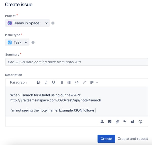 free issue tracking software: atlassian jira software 