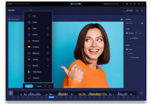 ScreenPal Video Editor