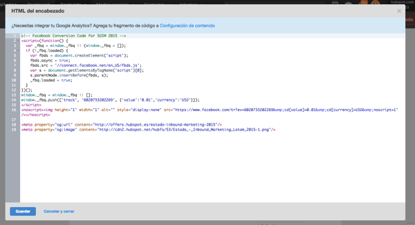 Codigo html encabezado Codigo html encabezado