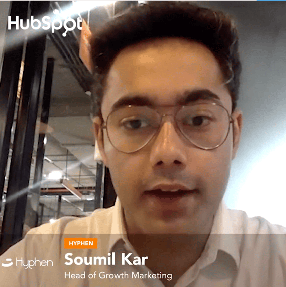 Soumil Kar, Head of Growth Marketing at Hyphen