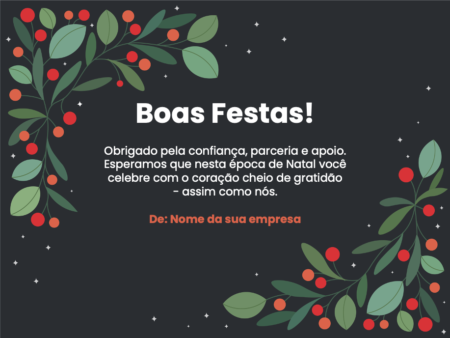 Modelos de cartões de Natal e outras datas comemorativas HubSpot