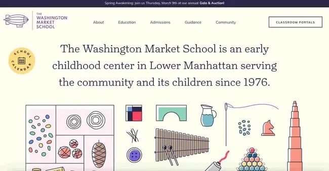 best school website washington market school 
