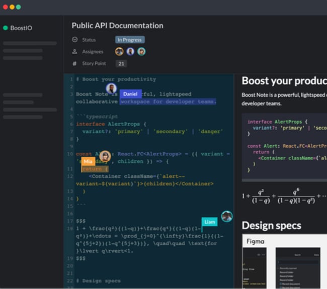 best WYSIWYG markdown editors, BoostNote 