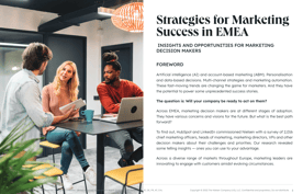 Defining the Future of Marketing  