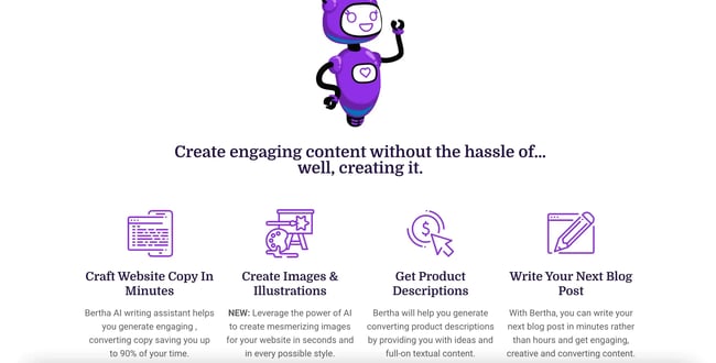 wordpress ai plugin: bertha ai 