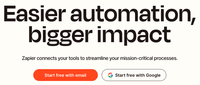 Software para empresas: zapier