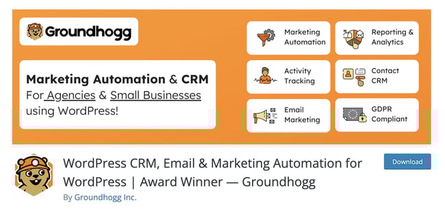 Groundhogg CRM