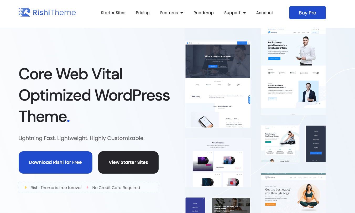 rishi photography theme