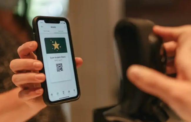 customer loyalty examples; customers can exchanges starbucks points for a variety of products